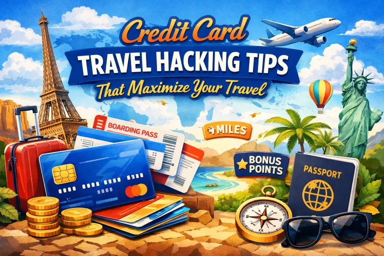 Credit Card Travel Hacking Tips That Maximize Your Travel
