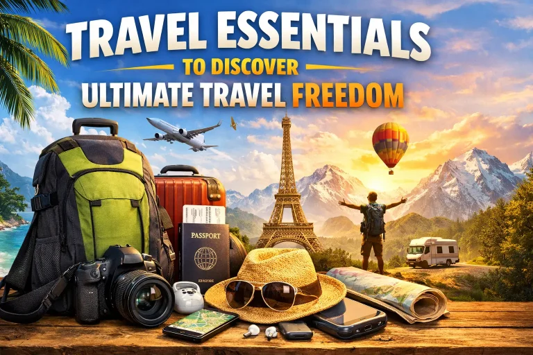 Travel Essentials to Discover Ultimate Travel Freedom